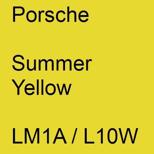Porsche, Summer Yellow, LM1A / L10W.